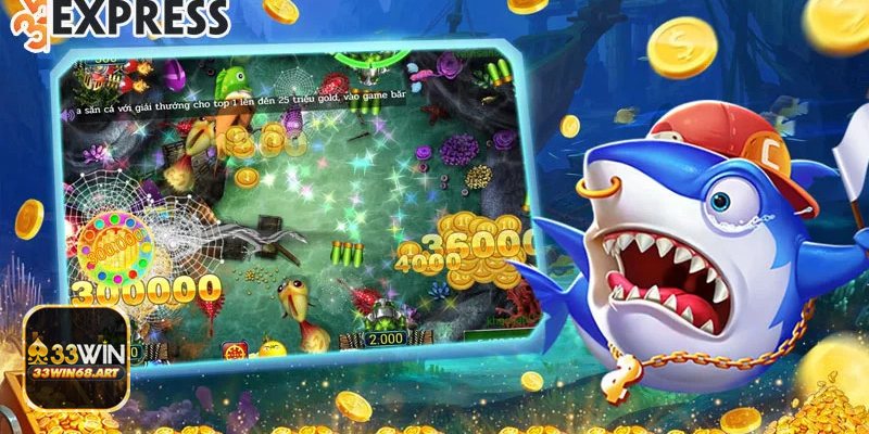 Bắn cá đổi thưởng thẻ cào - Săn vàng đại dương